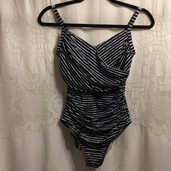 Merona Other - Merona One-Piece Bathing Swim Suit Navy Medium